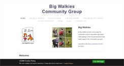 Desktop Screenshot of bigwalkies.org.uk